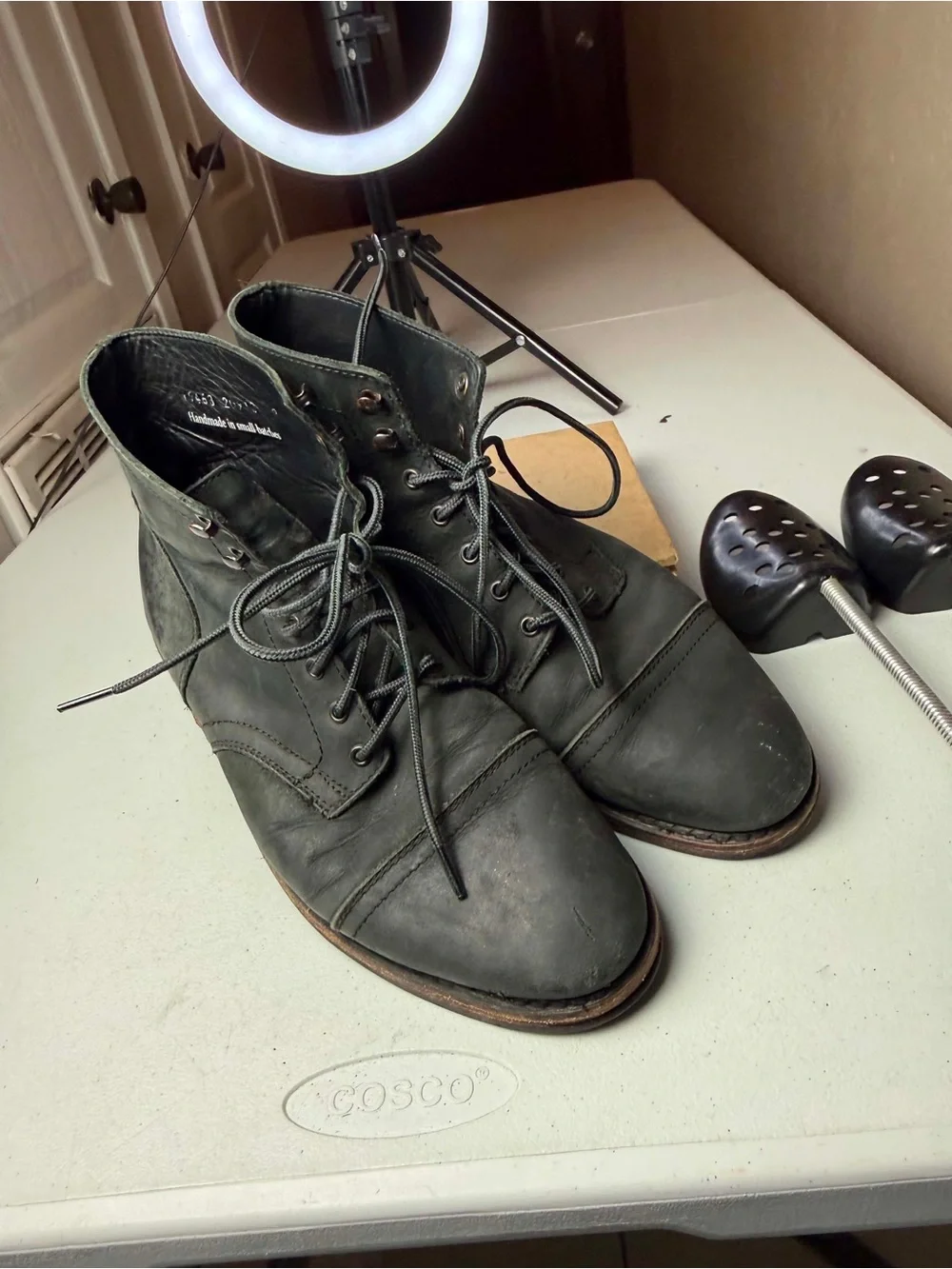 Thursday Boot Company Men’s Captain Black Matte Lace Up Boot US 10.5